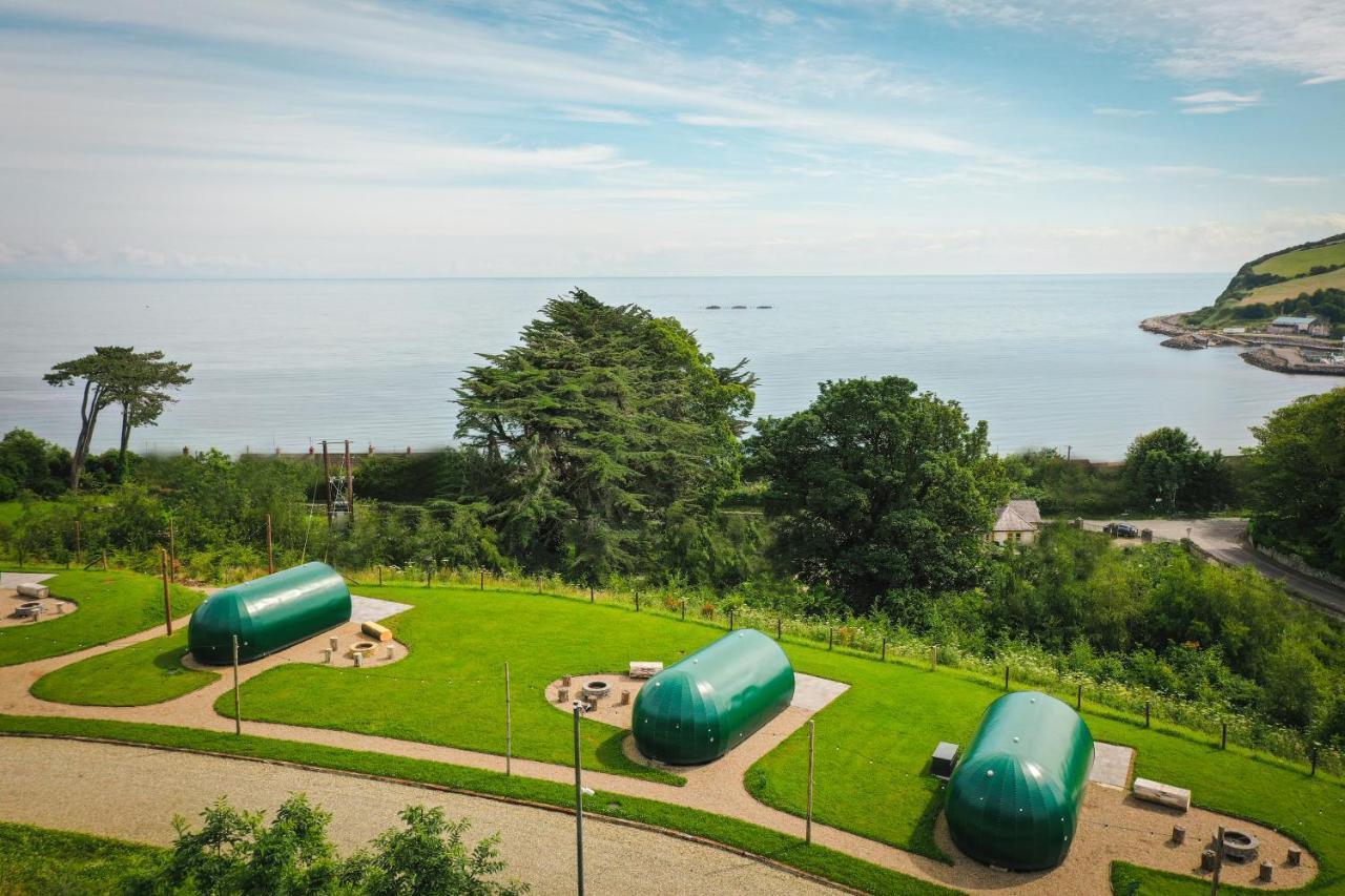 Glenarm Castle Ocean View Pods Hotel Exterior foto