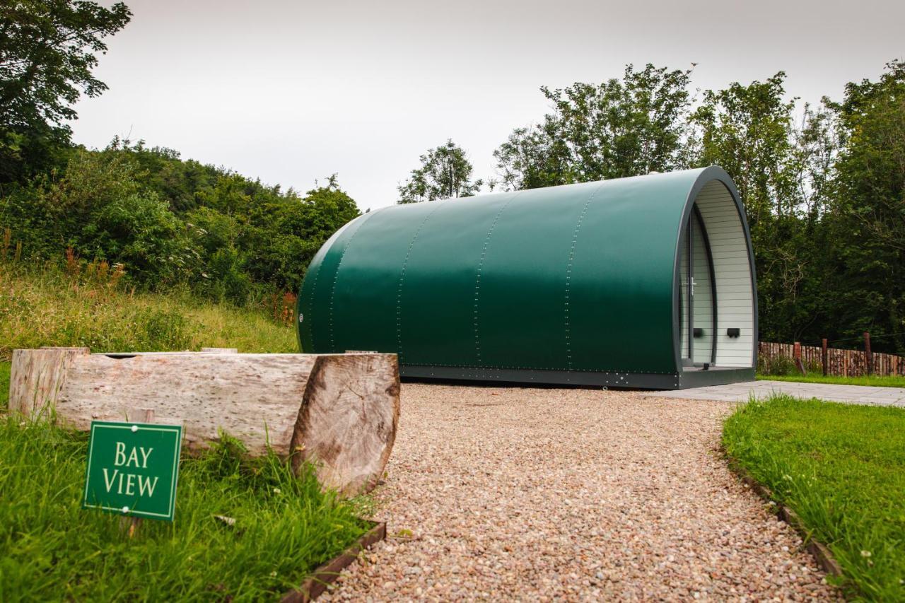 Glenarm Castle Ocean View Pods Hotel Exterior foto
