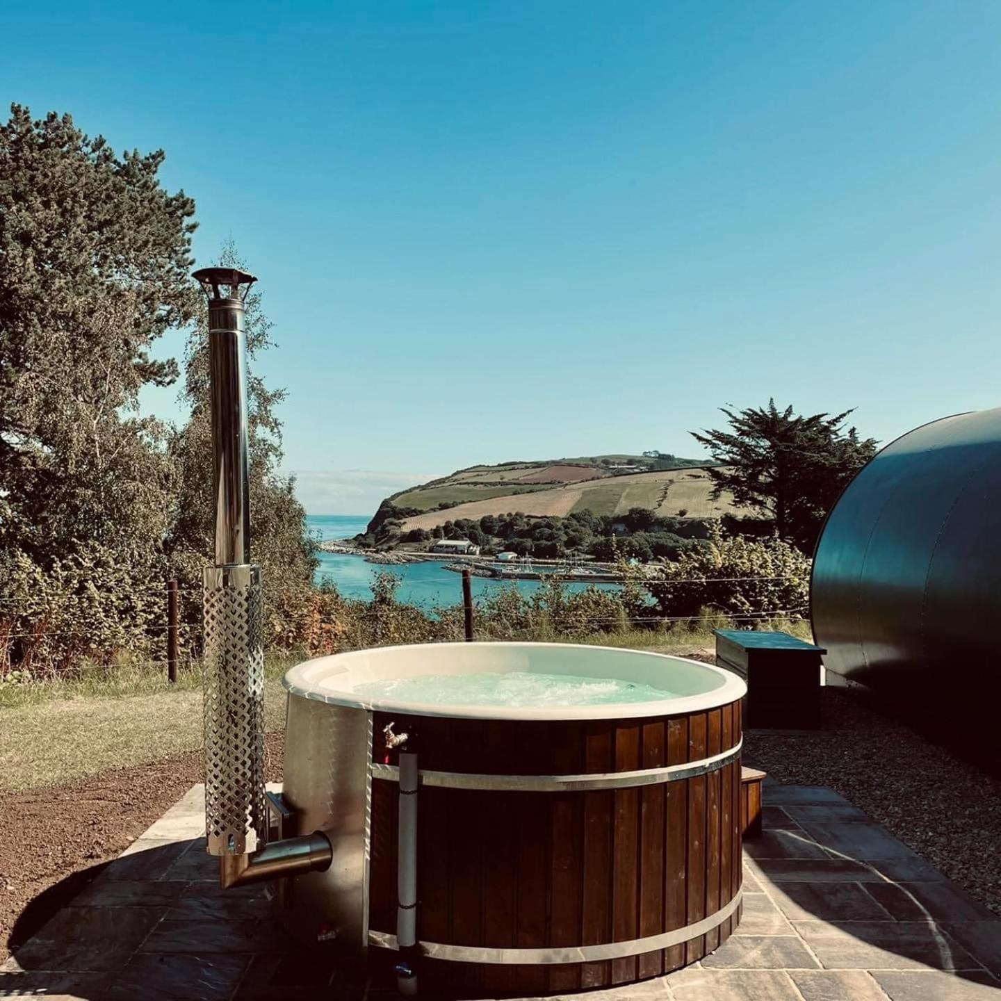 Glenarm Castle Ocean View Pods Hotel Exterior foto